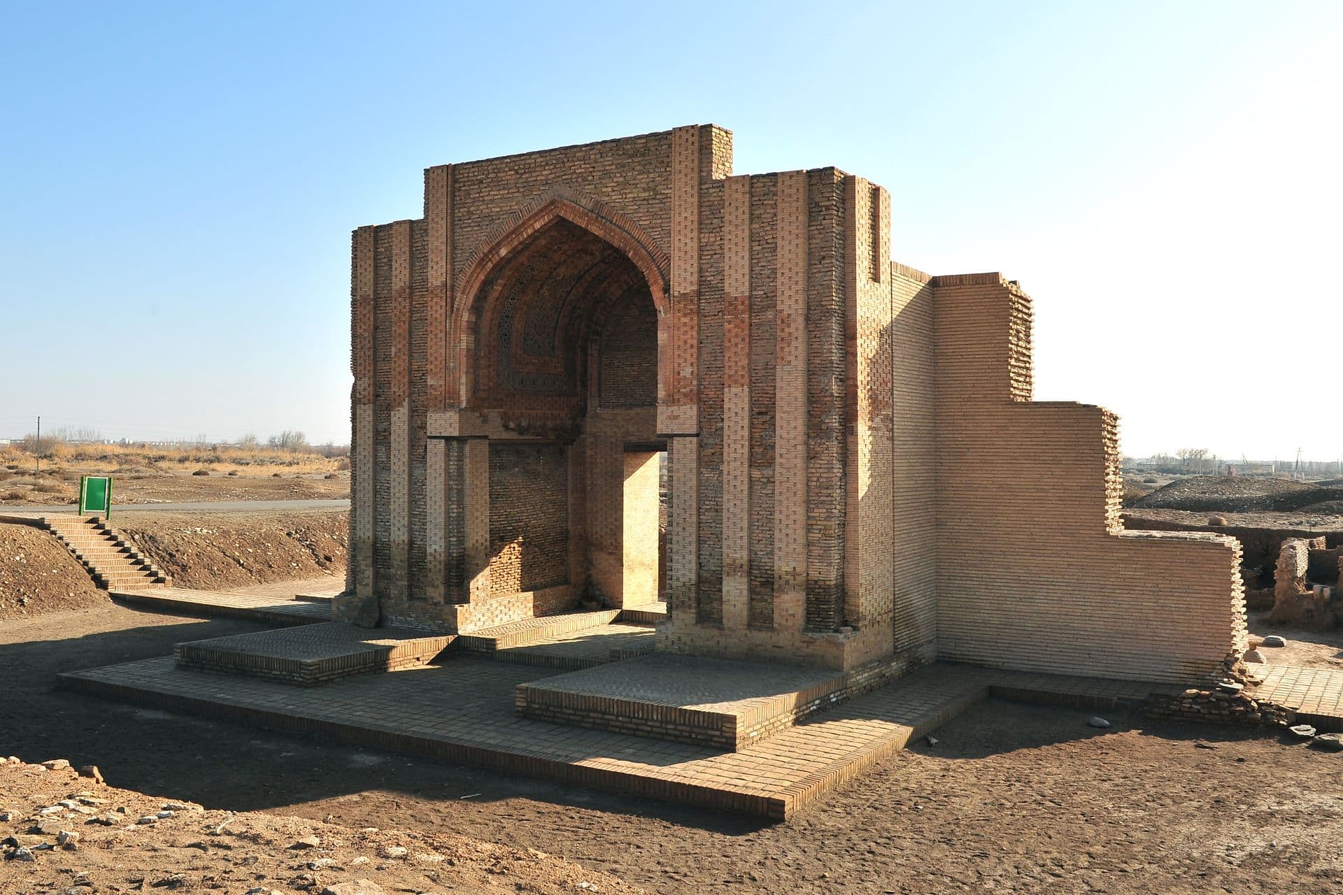 Destination in Central Asia